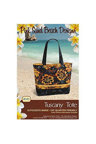 Pink Sand Beach Designs Tuscany Tote Bag Pattern