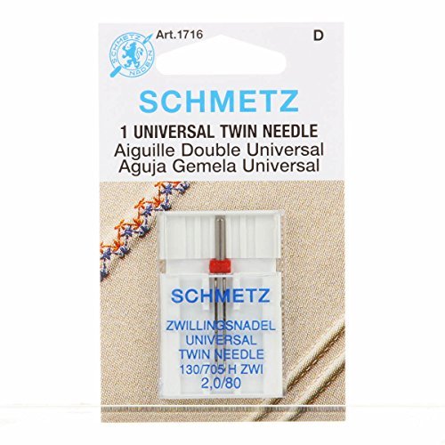 Schmetz Universal Twin Double Sewing Machine Needles System 130/705