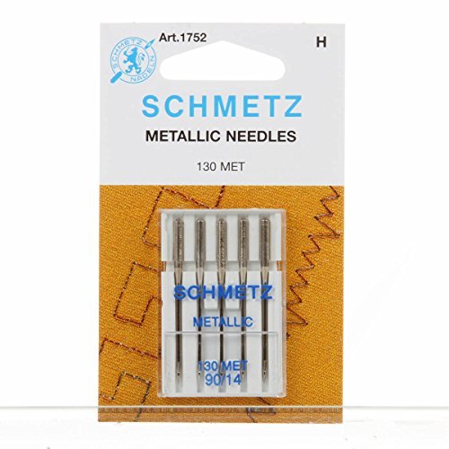 Schmetz Metallic Sewing Machine Needles System 130/705 Size 14/90 Package of 5
