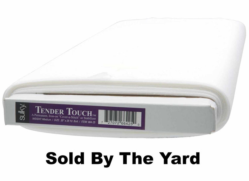 Sulky Tender Touch Iron-On Stabilizer White 20" By The Yard