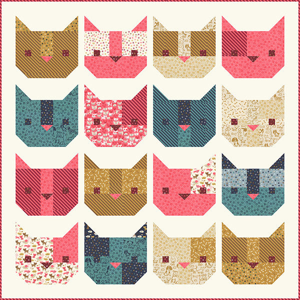 Here Kitty Kitty by Stacy Hsu Quilt Pattern