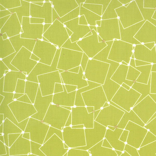 Dance in Paris by Zen Chic for Moda Fabric Foxtrot Style 1744/13M Chartreuse