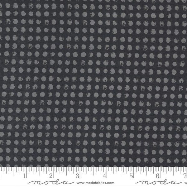 Moda Late October Dots Quilt Fabric Style 55594/33 Black