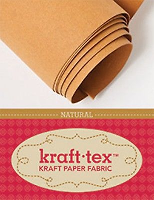 Kraft-tex Paper Fabric 19" x 1.5 Yard Roll Natural